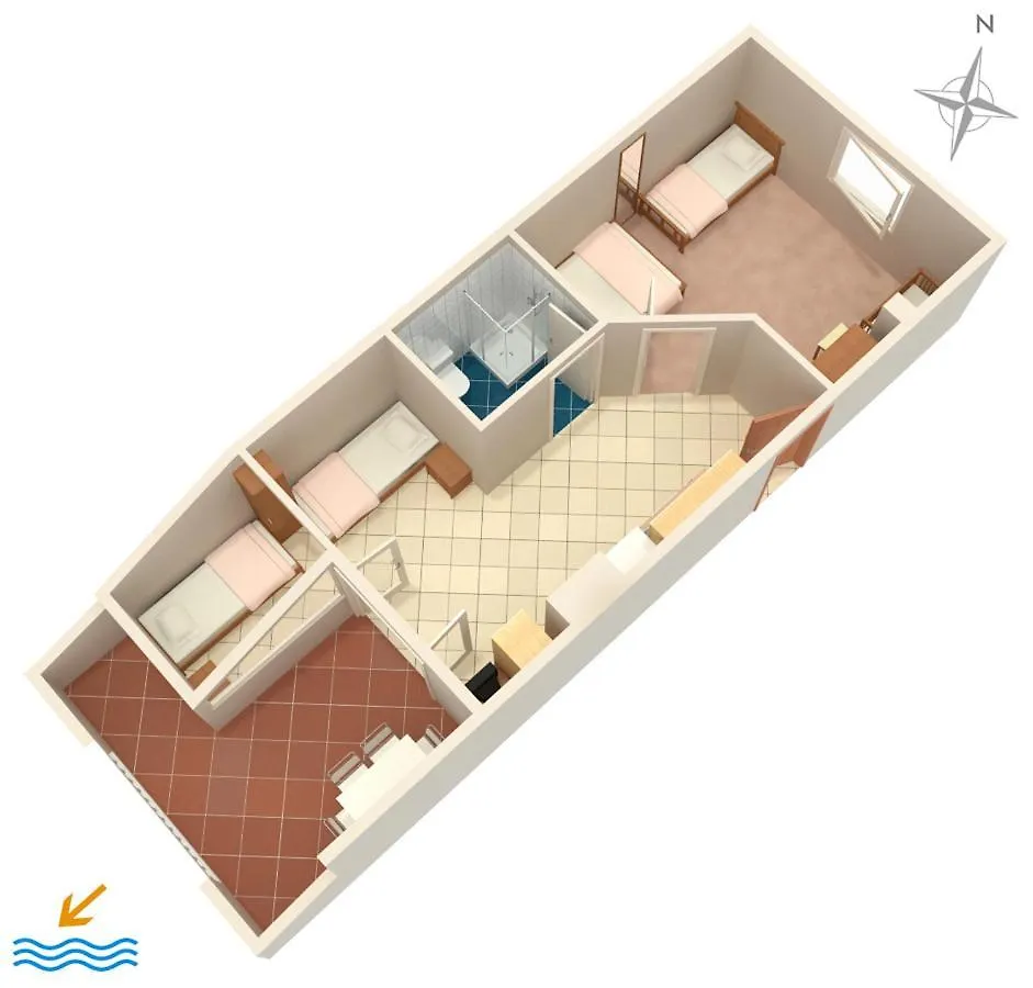 Apartments By The Sea Mandre, Pag - 4098 Croatia